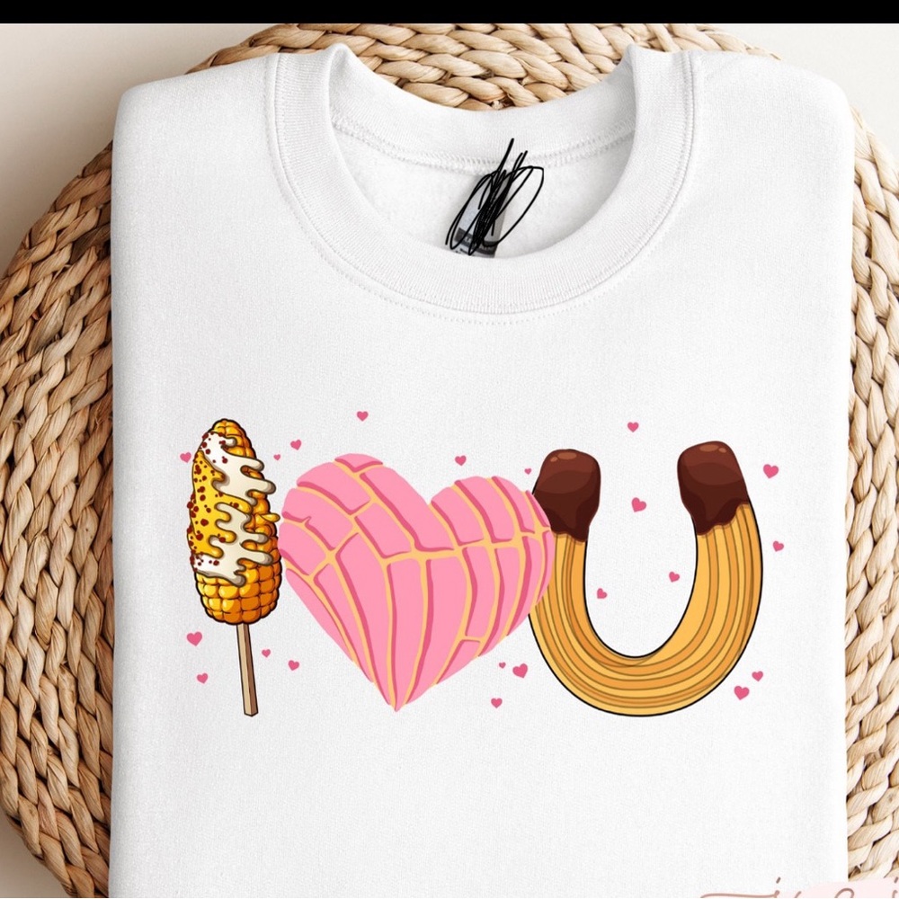 White Graphic Sweatshirt